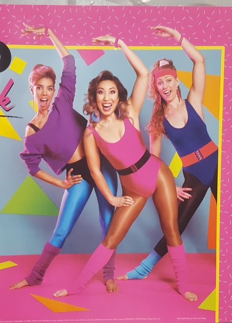 80s Fitness Fashion, 70s Exercise Outfit, 80s Aesthetic Workout, 80s Outfits Aerobic, 80s Pilates Costume, 1980s Workout Fashion, 70s Workout Aesthetic, 80s Workout Photoshoot, 80s Yoga Outfit