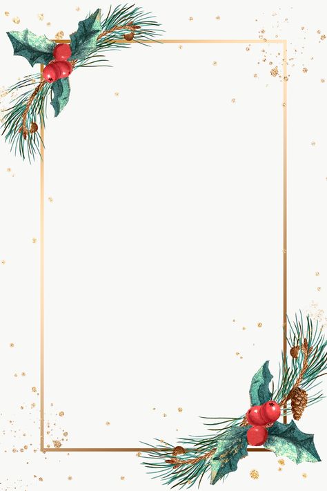 Festive golden rectangle frame vector | premium image by rawpixel.com / Donlaya #Christmas #ChristmasCountDown #xmas #Christmas2019 #X-mas #winterholidays #merrychristmas Christmas Menu Ideas, Roast Parsnips, Gravy Turkey, Cabbage Broccoli, Christmas Card Background, Turkey Roast, Images Noêl Vintages, Golden Rectangle, Wallpaper Natal