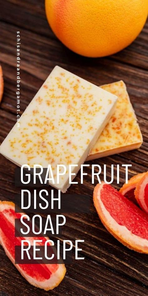 Get ready to whip up your own melt and pour dish soap with a refreshing grapefruit twist! This easy DIY project is perfect for anyone looking to add a natural, zesty scent to their kitchen. Dish Soap Bar Diy, Solid Dish Soap Recipe, Dish Soap Bar Recipe, Orange Soap Recipe, Melt And Pour Soap Recipes, Dish Soap Bar, Homemade Dish Soap, Milk Soap Recipe, Diy Soap Recipe