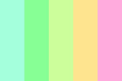 Cozy Spring Color Palette Mint Color Palettes, Beach Color Palettes, Cream Color Scheme, Cool Color Palette, Gold Color Palettes, Spring Color Palette, Monochromatic Color Scheme, Sea Colour, Power Colors