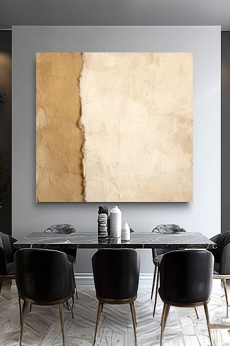 Original handmade textured beige abstract painting with earthy tones and subtle texture on canvas Beige Abstract Painting, Neutral Decor, Subtle Textures, Color Theory, Modern Painting, Unique Artwork, Earthy Tones, Modern Minimalist, Abstract Painting