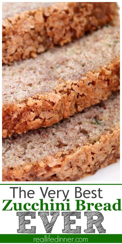 Clean Banana Bread, Best Zucchini Bread Recipe, Filet Mignon Chorizo, The Best Zucchini Bread, Bread Zucchini, Easy Zucchini Bread Recipes, Zucchini Recipes Dessert, Easy Zucchini Bread, Best Zucchini Bread