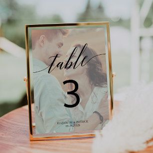 Bridal Shower Simple, Table Numbers Elegant, Numbers Calligraphy, Fall Wedding Table Numbers, Reception Table Number, Photo Table Numbers, Framed Table Numbers, Romantic Calligraphy, Whimsical Typography