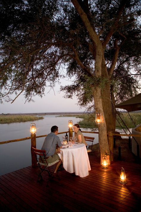 Botswana Safari, Luxury Safari, Safari Lodge, Design Room, Out Of Africa, Sustainable Tourism, Romantic Dinner, Romantic Places, Romantic Dinners