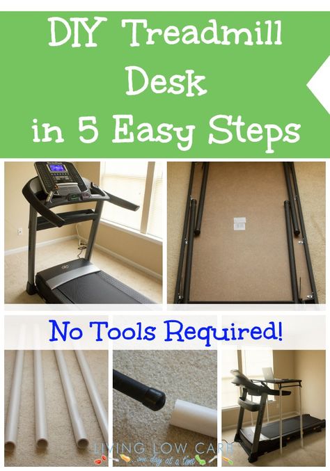 Treadmill Desk Diy, Diy Treadmill Desk, Diy Treadmill, Treadmill Desk, Losing Fat, Diy Desk, Workout Rooms, 12 Days, Treadmill