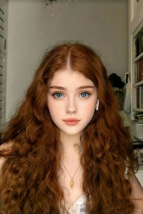 Red Haired Beauty, American Beauty, Ginger Hair, Aesthetic Hair, Beauty Face, Pretty Face, Pretty Hairstyles, Woman Face, Redheads