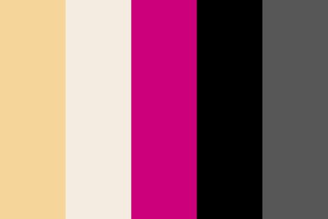 Pink Black Color Palette, Lavender Girls Room, Black And Gold Outfit, Black Color Palette, Email Examples, Gold Palette, Color Pallete, Pink Color Schemes, Paint Color Schemes