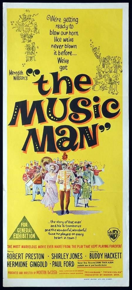 The Music Man Movie, The Music Man Aesthetic, The Music Man Broadway, Music Man Broadway, Stage Crew, Future Nostalgia, 1960s Music, Musical Theatre Broadway, Shirley Jones