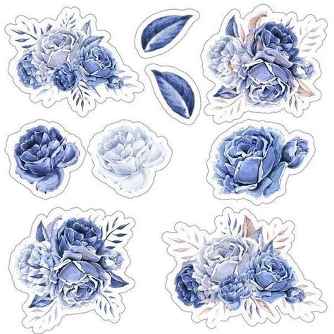 #printable #stickers #scrapbooks  104 #stickersprintable #stickersheets #funnystickers #stickerideas #aestheticstickers #cutestickers Blue Printable Stickers, Blue Flowers Printable, Blue Stickers Printable, Blue Aesthetic Stickers For Journal, Blue Stickers Aesthetic Printable, Blue Vintage Stickers, Dark Blue Stickers Aesthetic, Instagram Stickers Aesthetic, Light Blue Stickers Aesthetic Printable