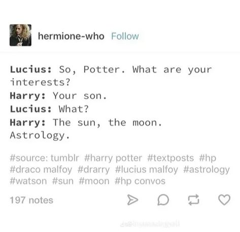 Draco X Harry, Headcanon Harry Potter, Harry Potter Friends, Funny Harry Potter Jokes, Harry Draco, Gay Harry Potter, Harry Potter Puns, Draco Harry Potter, Harry Potter Ships