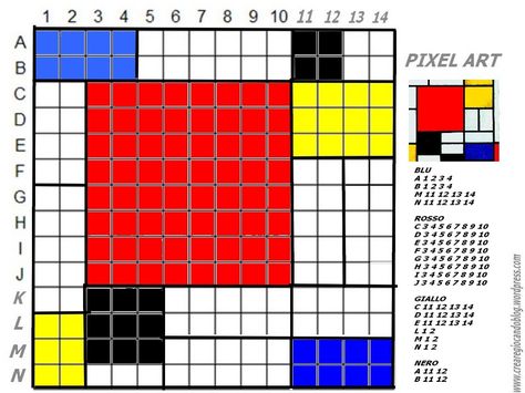 Free Printable Puzzles, Mondrian Art, Subversive Cross Stitch, Printable Puzzles, Diy Perler Beads, Mini Cross Stitch, Piet Mondrian, Quilting For Beginners, Process Art