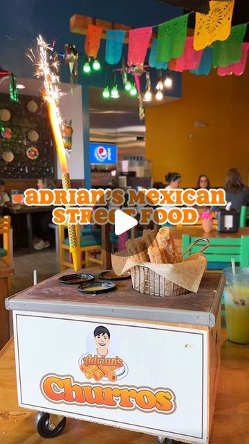 Christina Autry on Instagram: "🇲🇽 @adriansmex just opened in the Energy Corridor, and they have the cutest elote & churro carts! 😍🌽 Plus, luchadores shots!? 😜 But it’s not just cute, everything is delicious! 🔥 We loved their margaritas & cantaritos, street & birria tacos (we need to go try more!) ☺️

🌽 Elote Cart
Single $3.99 | Double $7.99
✨Churro Cart
5 for $10.99 | 9 for $14.99

Adrian’s Mexican Street Food Locations: 
📌 (This video) 14515 Katy Fwy #600, Houston, TX 77079
📌 1603 N Westgreen Blvd #110, Katy, TX 77449
📌 20323 FM 529 Ste #130, Katy, TX 77449
📌 1997 Katy Mills Blvd #300, Katy, TX 77494
📌 416 Waller Ave, Brookshire, TX 77423

#houston #houstonfood #houstonfoodie #mexicanfood #htx #htown #margaritas #tacos #churros #elote #streetfood #htxeats" Elote Cart, Churro Cart, Houston Foodie, Birria Tacos, Houston Food, Mexican Street Food, Mexican Street, Katy Tx, Texas Travel