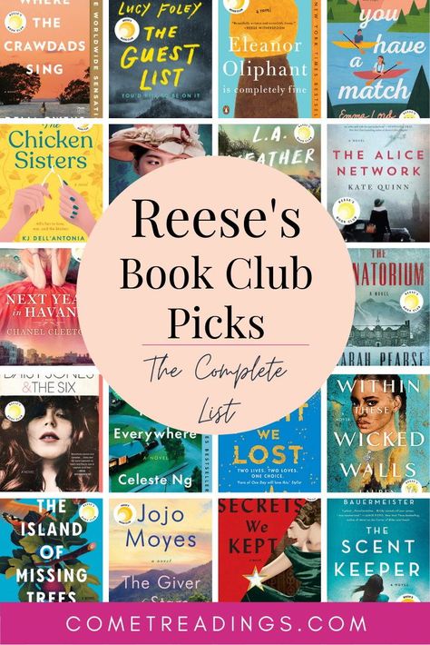 If you love stories that celebrate women, you should definitely check Reese’s Book Club. Keep reading for the updated book club list and never miss the best picks. Womens Book Club, Reese Witherspoon Book, Book Club List, Reese Witherspoon Book Club, Best Book Club Books, October Books, Book Club Reads, Celebrate Women, Oprahs Book Club