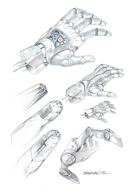 Kroenen Hellboy, Hellboy Kroenen, Prop Concept Art, Steel Defender, Hellboy 1, Prop Concept, Hellboy 2004, Prosthetic Hand, Hellboy Art