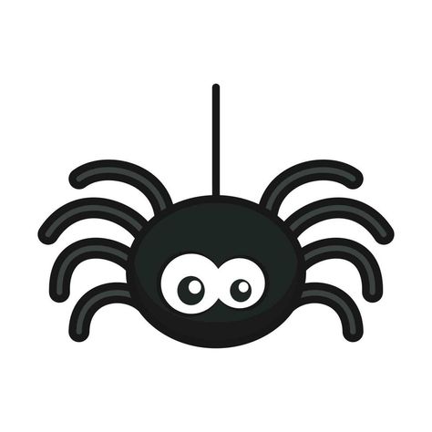 Spider Vector, Spider Icon, Spider Clipart, Halloween Icon, Black Spider, Halloween Icons, Wedding People, Heart Tree, Cityscape Photos