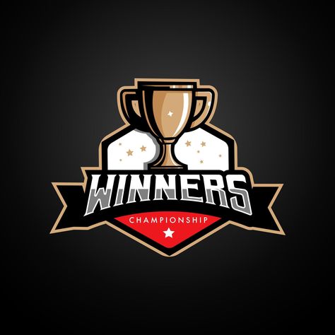 Esport Logo Design, Championship Logo, Trophy Design, Sports Clubs, Designs To Draw, Vector Art, Logo Design, Gaming, Photoshop