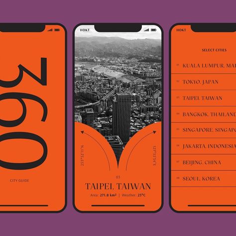 House Of Keith Tang on Instagram: “Toying around with 360 city guide app design.” Museum App Design, Figma Design Ideas App, Hometown Design, Clifford Chance, Travel App Design, Mobile Ui Design Inspiration, Uxui Design, City Guide Design, Hotel App