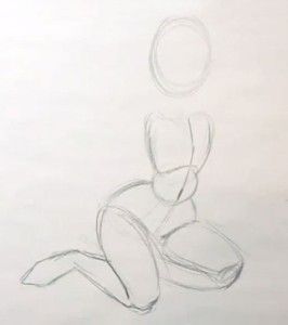 Sitting Drawing, Friends Ideas, Figure Drawings, Anime Body, Drawing Prompts, Girl Drawing Sketches, Body Drawing Tutorial, Body Reference Drawing, Art Life