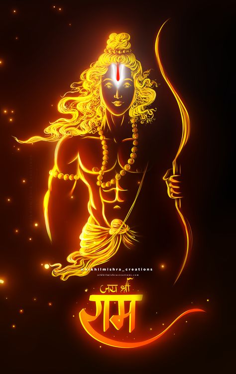 Shri Ram digital art , on ArtStation at https://www.artstation.com/artwork/m8obvY Ram Digital Art, Lord Ram, Lord Rama, Shri Ram, Shree Ram, Digital Painting, Ram, Avatar, Digital Art