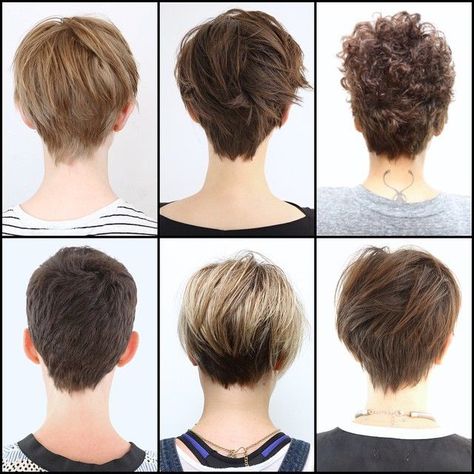 40 Best Pixie Haircuts for Women 2018 - Short Pixie Haircuts & Long Pixie Cuts Pixie Cuts, Long Pixie, Longer Pixie Haircut, Long Pixie Cuts, Short Pixie Haircuts, Short Pixie Cut, 짧은 머리, Hair Images, Back View