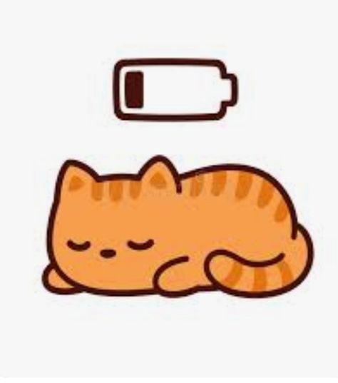 Kawaii Sleeping, Sleep Cartoon, Cutest Kittens Ever, Cute Cat Sleeping, Sleeping Drawing, Kawaii Cat Drawing, Cats Food, Cartoon Kitten, Images Cartoon