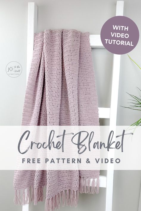 Embrace the joy of crocheting with this delightful Easy Crochet Blanket Pattern, perfect for both beginners and experienced crafters alike. Create a cozy blanket effortlessly, with this simple design, making it an ideal project for all skill levels. Fast Throw Blanket Crochet, Crochet Easy Throw Blanket, Crochet Simple Blanket Free Pattern, Easy Throw Blanket Crochet Pattern, Granny Stitch Afghan, Easy Throw Blanket Crochet, Medium 4 Yarn Crochet Pattern Free, Quick Crochet Lap Blanket, Single Color Crochet Blanket Pattern