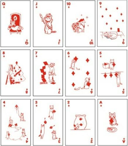 Playing Card Crafts, Calligraphy Quotes Doodles, Playing Cards Art, Cat Stamp, Playing Cards Design, Cat Cards, Poker Cards, Hand Art, Custom Cards