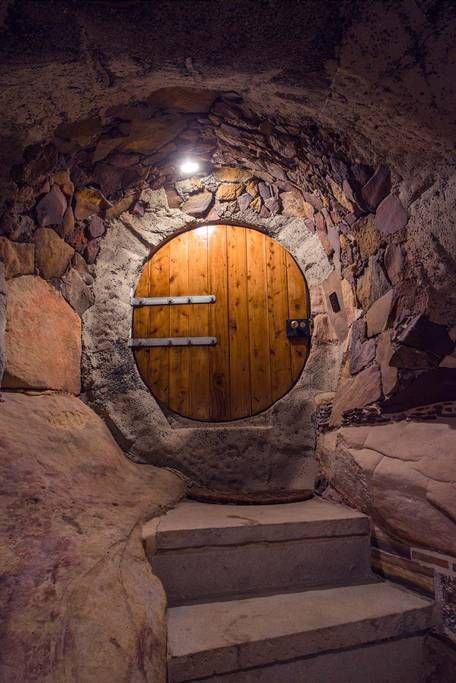 Check out this awesome listing on Airbnb: The Enchanted Cave - Caves for Rent in Bilpin Black Wolves, Earth Sheltered, Cave House, Underground Homes, Out Of Place, Hobbit House, Earth Homes, Round Door, The Cave