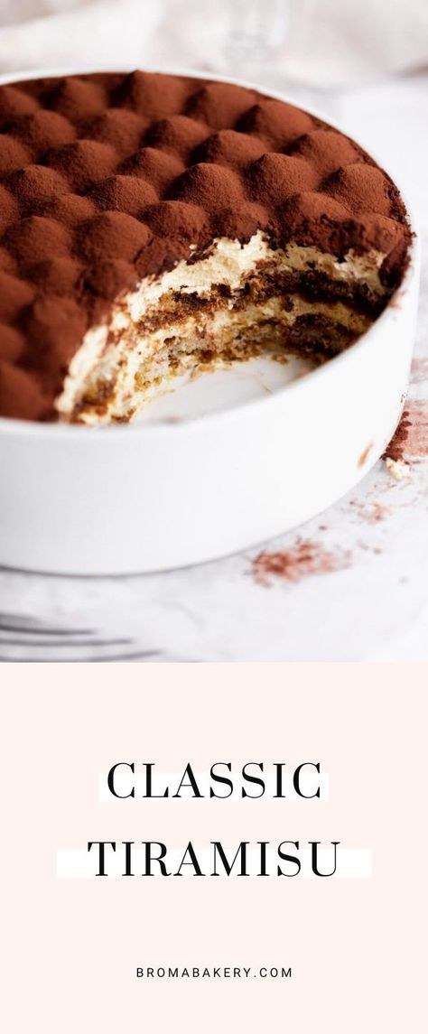 Classic Tiramisu Recipe, Tiramisu Recipes, Best Tiramisu Recipe, Pretty Sweets, Classic Tiramisu, Cupcakes Decorating, Easy Tiramisu Recipe, Italian Tiramisu, Sweet Bites