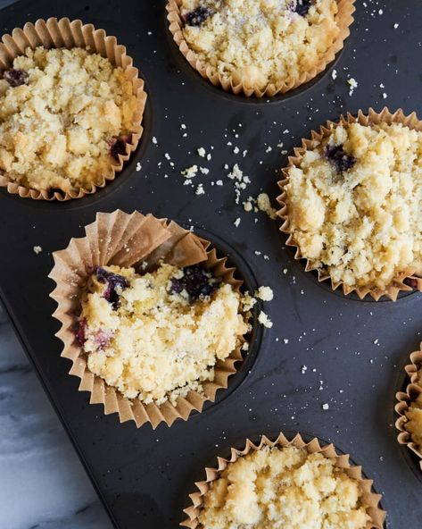 Sweet Corn Blueberry Muffin Recipe | Kitchn Corn Blueberry Muffins, Heavy Cream Recipes, Cornbread Easy, Baked Good, Sweet Cornbread, Summer Baking, Muffin Recipes Blueberry, Recipe 30, Cream Desserts