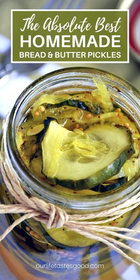 Homemade Bread and Butter Pickles are easy to make, fresh, and the perfect accompaniment to your favorite sandwich. This recipe for SWEET refrigerator pickles uses the microwave, so the pickles are ready in about 15 minutes from start to finish! #LTGrecipes #refrigerated #pickles #breadandbutter #easyrecipe #pickled #cucumbers #homemade #microwaverecipe #homemadeeasy #sweetpickles Microwave Pickles, Easy Bread And Butter Pickle Recipe, Microwave Pickles Recipe, Copycat Newks Pickles, Bread And Butter Pickle Recipe, Easy Bread And Butter Pickles, Refridge Pickles Bread And Butter, Homemade Bread And Butter Pickles Recipe, Refrigerator Bread And Butter Pickles