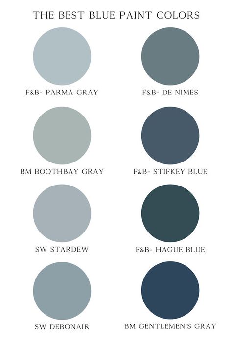 Blue Paint Colors For Nursery, Paint Colors For Nursery, Warm Blue Paint Colors, Favorite Blue Paint Colors, Slate Blue Paint Colors, Denim Blue Paint, Slate Blue Paint, Dusty Blue Paint, French Blue Paint