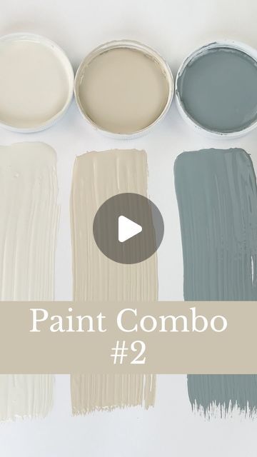 Loralee AhMu on Instagram: "You’re going to love this paint color combo!  1️⃣ SW Alabaster is a popular paint color known for its soft, warm white with subtle beige undertones.   2️⃣ SW Maison Blanche is a warm white with creamy undertones.   3️⃣SW Grays Harbor is a rich, deep gray with blue undertones, offering a sense of sophistication and depth.  Together, these three colors create a cohesive and harmonious palette. Alabaster provides a soft, neutral base, Maison Blanche adds warmth and depth, and Grays Harbor brings a touch of drama and sophistication.   Whether used together or individually, these colors are sure to create a stunning and inviting space.  ✨ Have you used any of these colors in your home?  ♥️Save and share this amazing paint combo. Then follow Simplee DIY for more!  #sh Alabaster Color Strip, Colors That Go With Taupe, Soft Warm Color Palette, Colors That Go With Alabaster White, Alabaster Coordinating Colors, Sw Alabaster Walls, Alabaster Color Palette, Sw Alabaster, Creamy Beige Paint Colors