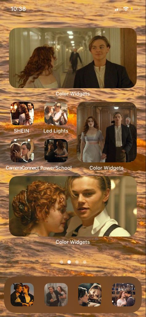 Titanic Homescreen, Titanic Asthetic Wallpaper, Aesthetic Titanic Wallpaper, Titanic Movie Aesthetic, Titanic Poster Aesthetic, Aesthetic Home Screen Ideas, Romeo And Juliet 1996, Juliet 1996, Aesthetic Home Screen