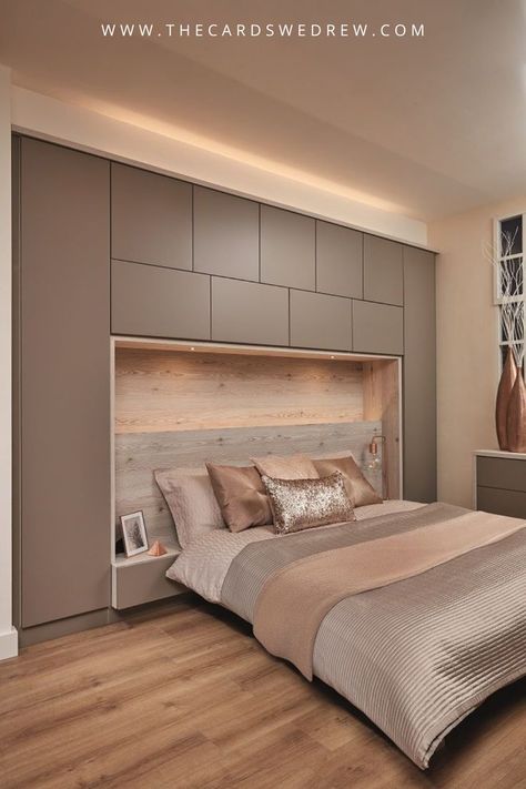 Full Size Bedroom Sets, Small Bedroom Storage, Bedroom Bed Design, Modern Bedroom Design, Bedroom Layouts, Simple Bedroom, Contemporary Bedroom, Modern Bed, Minimalist Bedroom