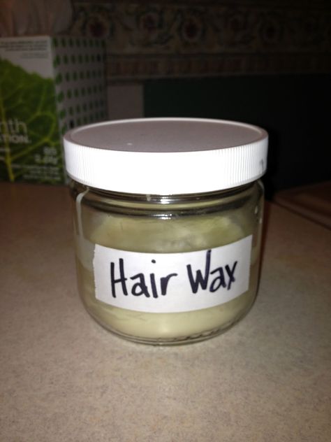 Health Starts in the Kitchen: DIY Hair Styling Wax Diy Hair Wax, Wax Homemade, High Fashion Hair, Diy Kosmetik, Homemade Hair Products, Homemade Diy, Super Hair, Hair Wax, Hair Food