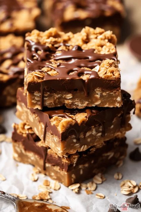 No Bake Chocolate Oat Bars, Chocolate Oat Bars, Chocolate Oatmeal Bars, Chocolate Oats, Molten Chocolate, Chocolate Oatmeal, Oat Bars, Oatmeal Bars, No Bake Bars