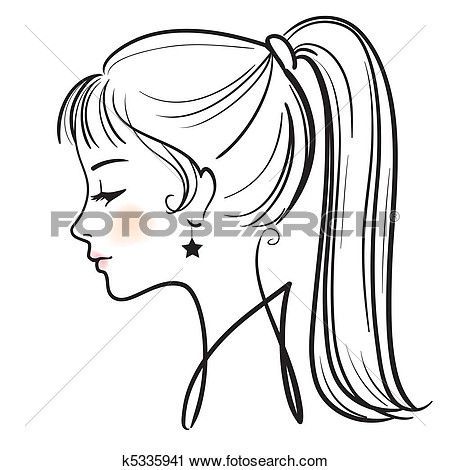 Female Face Outline, Face Outline Drawing, Eye Profile, Side View Of Face, Face Outline, Girl Face Drawing, Side Face, Cartoon Drawings Of People, Cartoon Drawings Disney