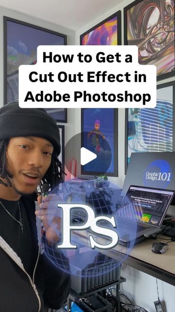 Adobe Photoshop on Instagram: "Cut it out 😉 @swoopnebula is back to show you how to add the perfect cut out effects to your designs. 
#MadeWithPhotoshop #GraphicDesign" Cut It Out, Cut It, May 31, Adobe Photoshop, Lightroom, Mixed Media, Cut Out, Photoshop, Graphic Design