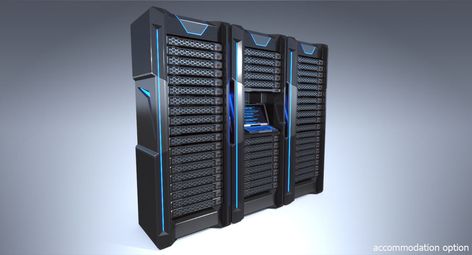 3d Futuristic, Network Rack, Garage Design Interior, Server Room, Computer Server, Server Rack, Futuristic Interior, Garage Design, Sci Fi