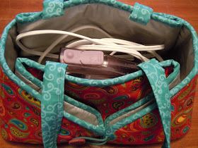 The Painted Quilt: Easy-Peasy Travel Iron Caddy Caddy Diy, Quilt Easy, Funky Fabric, Quilting Methods, Ironing Pad, Travel Iron, Quilt Studio, Pony Tails, Mini Iron