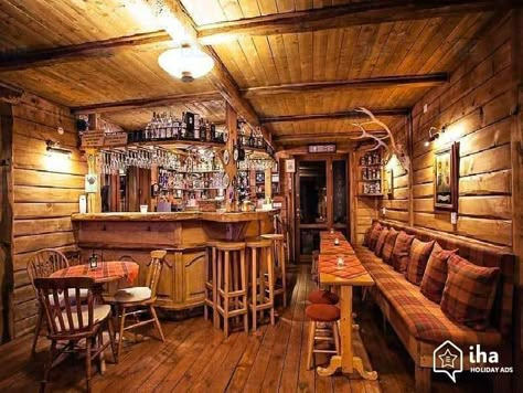 Backyard Bar Shed, Shed Bar Ideas, Backyard Pub, Garden Bar Shed, Western Bar, Man Cave Shed, Pub Interior, Bar Shed, Home Bar Rooms