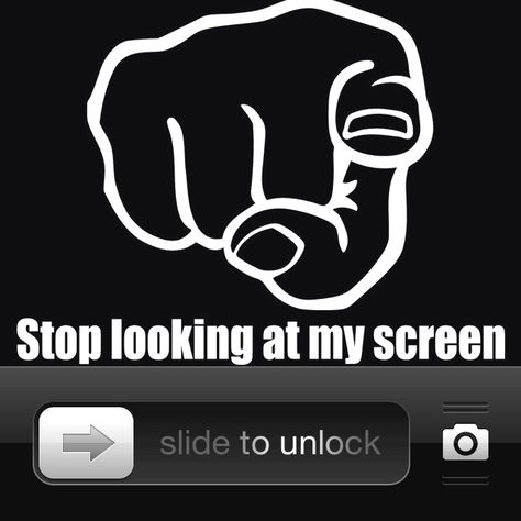 I said stop looking Stop Looking At My Phone, Castle Clash, Ios 7 Wallpaper, Screen Iphone, Wallpaper Iphone Wallpaper, Wallpaper Ipad, Ios 7, Electronics Design, My Phone