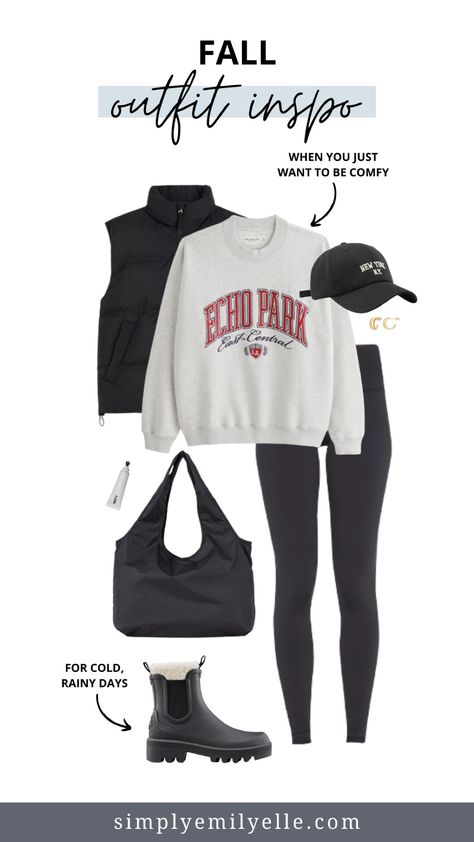 Outfit Ideas With Cap, Ball Cap Outfit Winter, Baseball Hat Outfit Winter, Plus Size Rainy Day Outfit, Rainy Fall Outfit, Comfy Rainy Day Outfit, Fall Rainy Day, Cute Outfits For Rainy Days, Fall Rainy Day Outfits