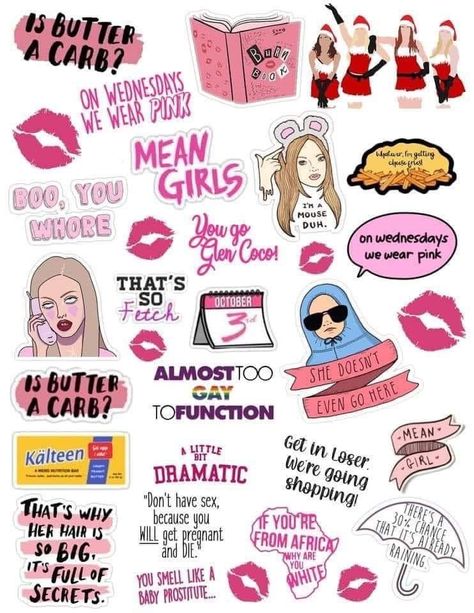 Mean Girls Party, 2000s Theme, Tracing Art, Bday Party Theme, 13th Birthday Parties, Girl Themes, Bday Girl, 20th Birthday, Book Projects