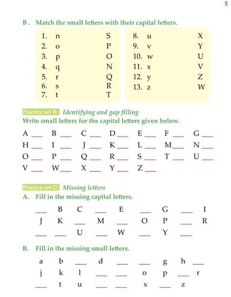 #Alphabet_Capital_And_Small_Letters #Grammar_1st_Grade #1st_Grade_Grammar #Sunday_Pic Alphabet Capital And Small Letters, 1st Grade Grammar, Sunday Pic, Capital Letters Worksheet, Capital And Small Letters, Easy Math Worksheets, Alphabet Letters To Print, Lkg Worksheets, Remedial Reading