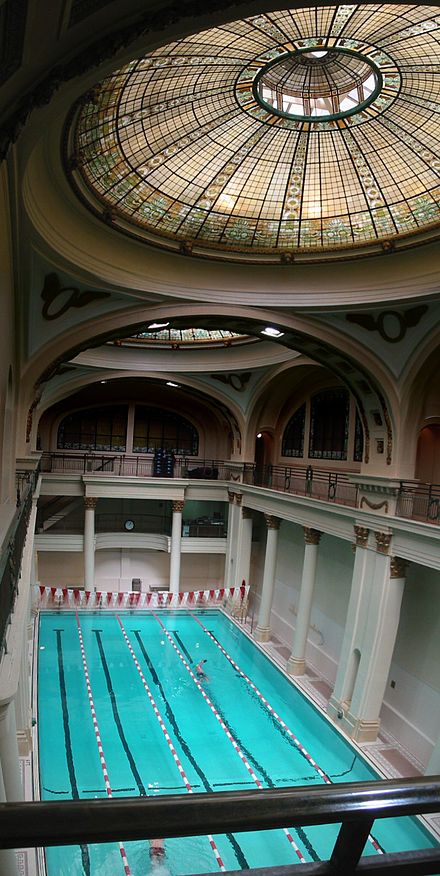 The Olympic Club pool. Art Deco Pool, Miami Pool, Lap Pools, California Pools, Empty Pool, California San Francisco, Santa Helena, Swimming Pool Architecture, Olympic Swimming