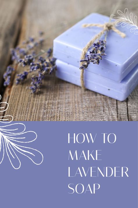 Lavender Soap Recipe, Coffee Soap Recipe, Homemade Gift Idea, Handmade Lavender Soap, Easy Soap Recipes, Homemade Soap Bars, Diy Soap Recipe, Salve Recipes, Handmade Soap Recipes