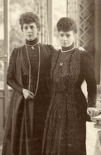 Plot Ideas: Widowed - Photo from Alexandra and Marie, taken after 1910, when Alexandra was widowed. Dagmar Of Denmark, Empress Maria Feodorovna, Queen Victoria Prince Albert, Alexandra Of Denmark, Victoria Prince, Royal Families Of Europe, Maria Feodorovna, Alexandra Feodorovna, Queen Alexandra