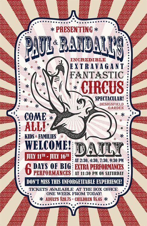 Circus Poster Design, Cirque Vintage, Circus Vintage, Vintage Circus Posters, Circus Design, Carnival Posters, Circus Circus, Circus Poster, Circus Art